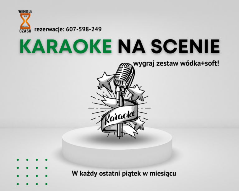 Read more about the article Karaoke na scenie! 24.02. (piątek).