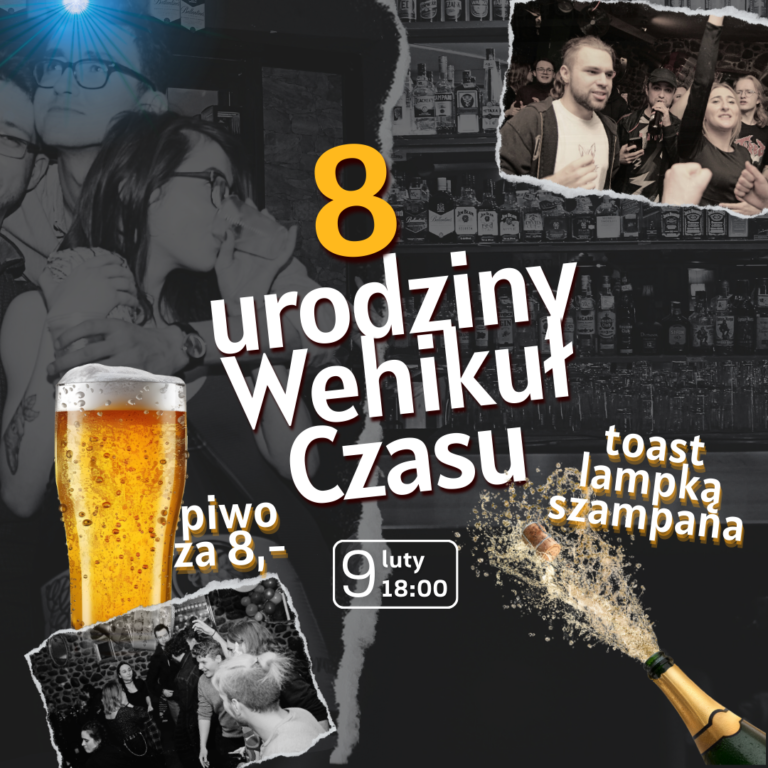 Read more about the article 8 urodziny Wehikuł Czasu!